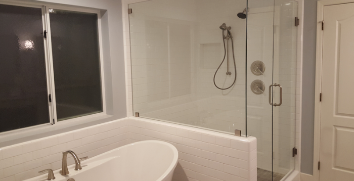 Shower Tub Bathroom Remodel